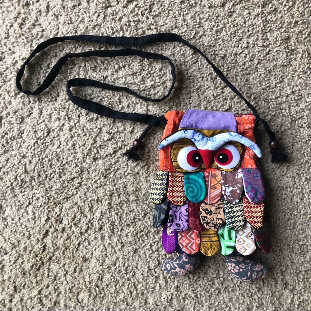 Owl crossover/ backpack bag